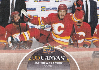 Hokejová karta Matthew Tkachuk UD S2 2021-22 UD Canvas č. C133
