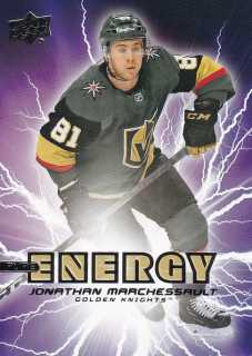 Hokejová karta Jonathan Marchesault UD S1 2019-20 Pure Energy č. PE-11