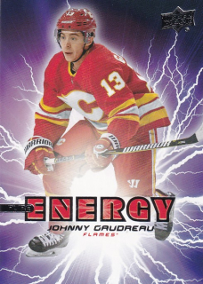 Hokejová karta Johnny Gaudreau UD S1 2019-20 Pure Energy č. PE-9