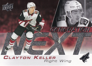 Hokejová karta Clayton Keller UD S1 2019-20 Generation Next č. GN-19