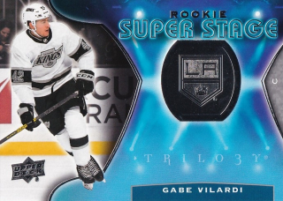 Hokejová karta Gabe Vilardi UD Trilogy 2020-21 Super Stage RC č. RSS-3