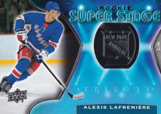 Hokejová karta Alexis Lafreniere UD Trilogy 2020-21 Super Stage RC č. RSS-1