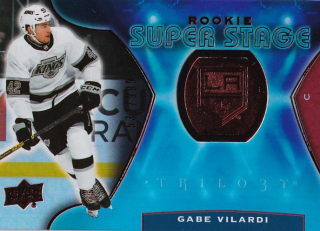 Hokejová karta Gabe Vilardi UD Trilogy 2020-21 Super Stage RC /999 č. RSS-3