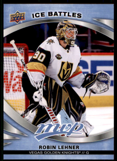 Hokejová karta Robin Lehner MVP 2023-24 Ice Battles č. 132