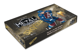 Box hokejových karet UD Skybox Metal Universe 2022-23 Hobby