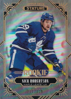 Hokejová karta Nick Robertson UD Stature 2020-21 Rookie č. /399 č. 194