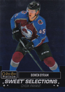 Hokejová karta Bowen Byram OPC Platinum 2020-21 Sweet Selections č. SS-2