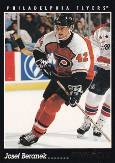 Hokejová karta Josef Beránek Pinnacle 1993-94 řadová č. 424