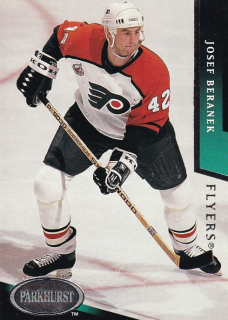Hokejová karta Josef Beránek Parkhurst 1993-94 řadová č. 153