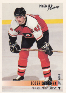 Hokejová karta Josef Beránek Topps Premier 1994-95 řadová č. 141