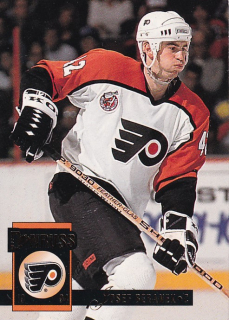 Hokejová karta Josef Beránek Donruss 1993-94 řadová č. 247