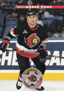 Hokejová karta Radek Bonk Donruss 1996-97 řadová č. 128