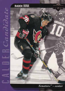 Hokejová karta Radek Bonk Upper Deck 1994-95 Calder Candidate RC č. 438