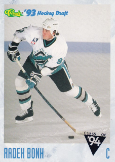 Hokejová karta Radek Bonk Classic 1993-94 řadová č. 98