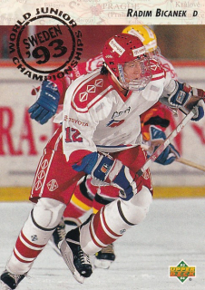 Hokejová karta Radim Bičánek Upper Deck 1993-94 World Junior Championship č. 262