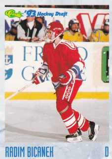 Hokejová karta Radim Bičánek Classic 1993-94 Hockey Draft č. 36