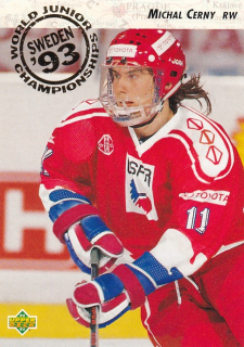 Hokejová karta Michal Černý Upper Deck 1993-94 World Junior Championship č. 603