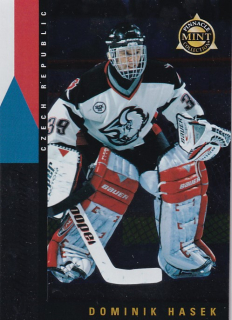 Hokejová karta Dominik Hašek Pinnacle Mint 1997-98 Czech Republic 5 of 6