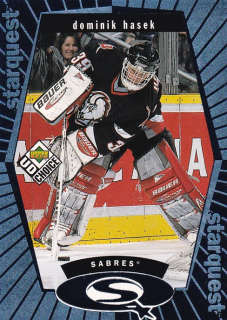 Hokejová karta Dominik Hašek Upper Deck 1997-98 Starquest Blue č. SQ4