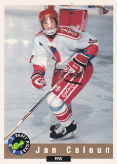 Hokejová karta Jan Čaloun Classic 1992-93 Draft Picks č. 38