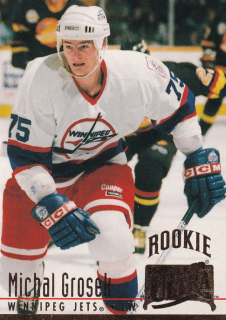 Hokejová karta Michal Grošek Fleer Ultra 1994-95 Rookie č. 393