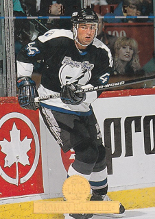 Hokejová karta Roman Hamrlík Donruss Leaf 1994-95 řadová č. 132