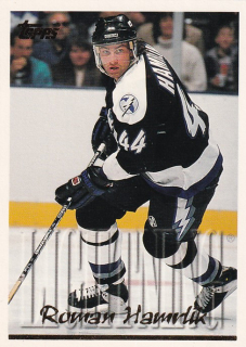 Hokejová karta Roman Hamrlík Topps 1995-96 řadová č. 193
