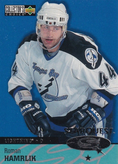 Hokejová karta Roman Hamrlík Upper Deck 1997-98 Starquest č. SQ44