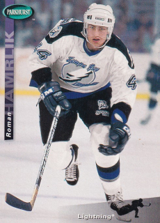 Hokejová karta Roman Hamrlík Parkhurst 1994-95 řadová č. SE171
