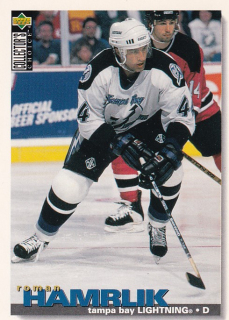 Hokejová karta Roman Hamrlík UD Collector's Choice 1995-96 řadová č. 92
