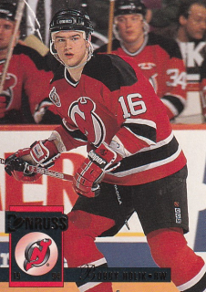 Hokejová karta Bobby Holík Donruss 1993-94 řadová č. 183