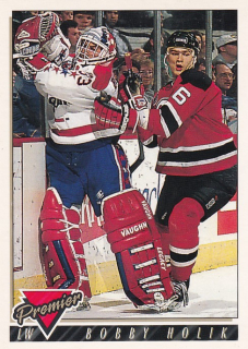 Hokejová karta Bobby Holík Topps Premier 1993-94 řadová č. 52