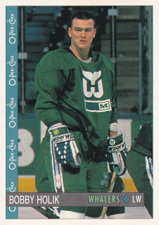 Hokejová karta Bobby Holík O-Pee-Chee 1992-93 řadová č. 254