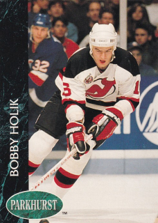 Hokejová karta Bobby Holík Parkhurst 1992-93 řadová č. 96