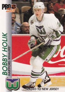 Hokejová karta Bobby Holík Pro Set 1992-93 řadová č. 61