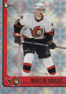 Hokejová karta Martin Havlát Pacific Heads Up 2001-02 řadová č. 68