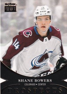 Hokejová karta Shane Bowers Metal Universe 2020-21 Prospects č. PP-28