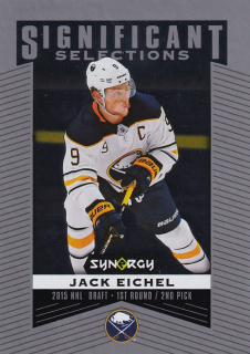 Hokejová karta Jack Eichel UD Synergy 2018-19 Significant Selections č. SS-2