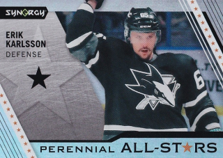 Hokejová karta Erik Karlsson UD Synergy 2020-21 Perennial All-Stars č. PA-12