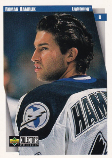Hokejová karta Roman Hamrlík UD Collector's Choice 1997-98 řadová č. 240