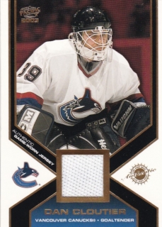 Hokejová karta Dan Cloutier Pacific Authentic 2002-03 Game-Worn Jersey