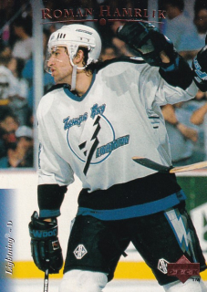 Hokejová karta Roman Hamrlík Upper Deck 1995-96 řadová č. 152