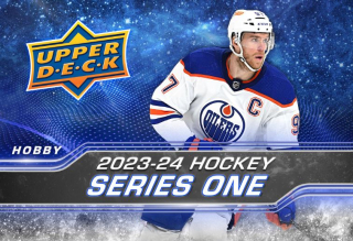 Case hokejových karet Upper Deck Series 1 2023-24 Hobby