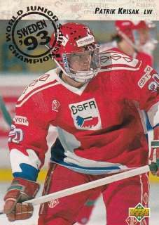 Hokejová karta Patrik Krisak Upper Deck 1993-94 World Junior 93 č. 266