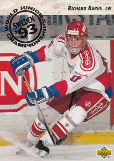 Hokejová karta Richard Kapuš Upper Deck 1993-94 World Junior 93 č. 265