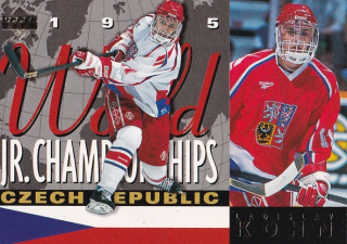 Hokejová karta Ladislav Kohn Upper Deck 1995-96 World JR. Championships č. 509