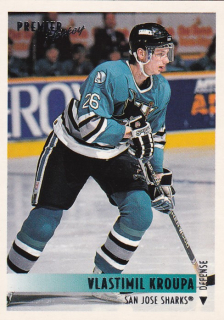 Hokejová karta Vlastimil Kroupa Topps Premier 1994-95 řadová č. 113