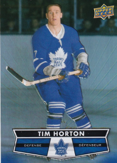 Hokejová karta Tim Horton UD Tim Hortons 2021-22 řadová č. 1