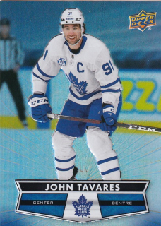 Hokejová karta John Tavares UD Tim Hortons 2021-22 řadová č. 91
