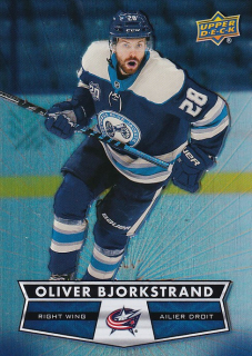 Hokejová karta Oliver Bjorkstrand UD Tim Hortons 2021-22 řadová č. 57